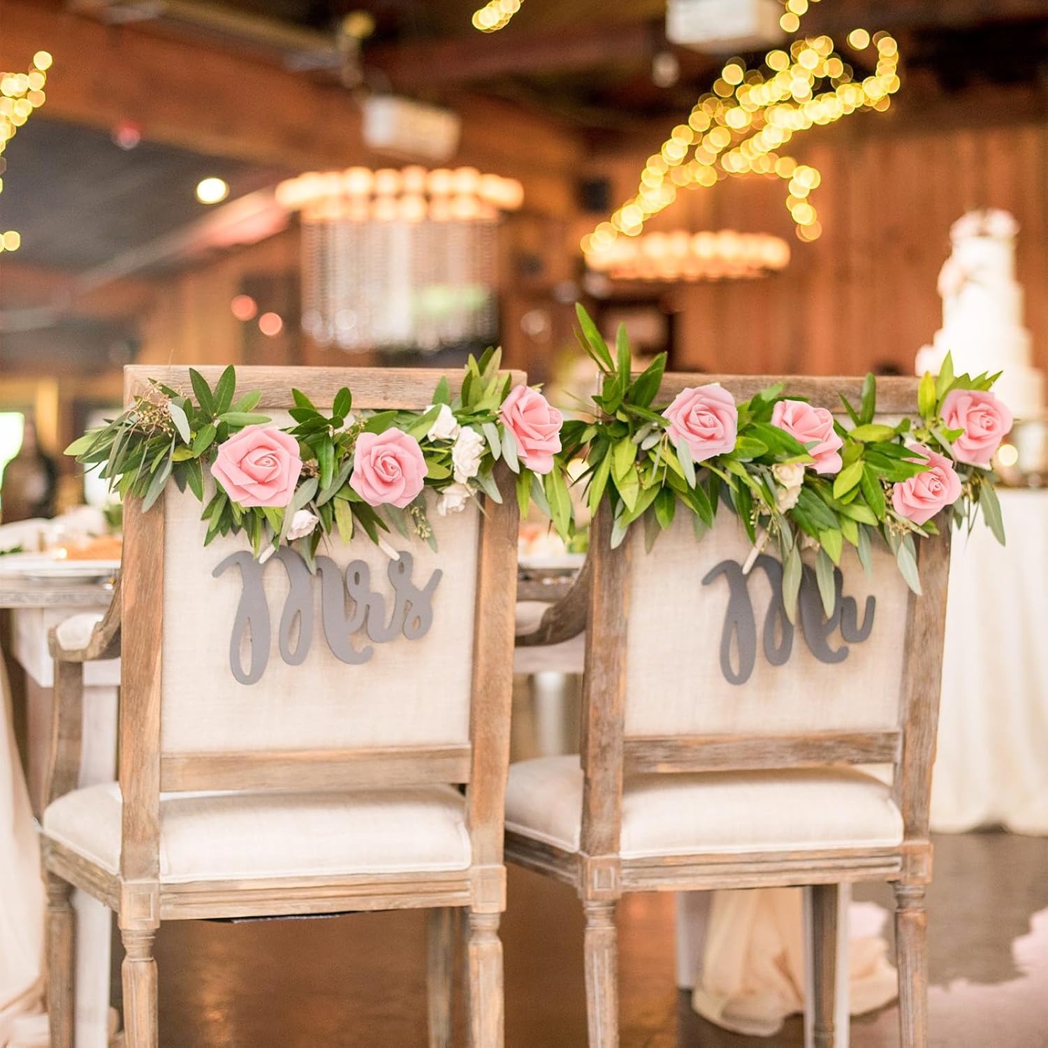 Artificial Rose Flower Heads, 200 PCS Peach Foam Roses for Crafts 1.97in Real Looking Fake Roses for DIY Wedding Party Baby Shower Home Decoration(Peach) - Image 4