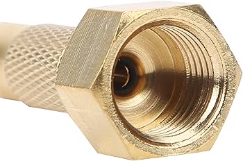 Tomotato Air Chuck, a Flusso Aperto Heavy Duty Serratura Pneumatico Air Chuck Heavy Duty in Ottone di Bloccaggio Pneumatico Inflatore Air Chuck Adattatore Collegamento