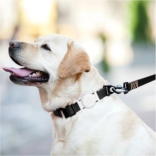Miniatura 6 de Soporte para Airtag para collar de perro Apple Airtag para rastreador de perros, paquete de 2 accesorios de seguimiento GPS, funda de silicona