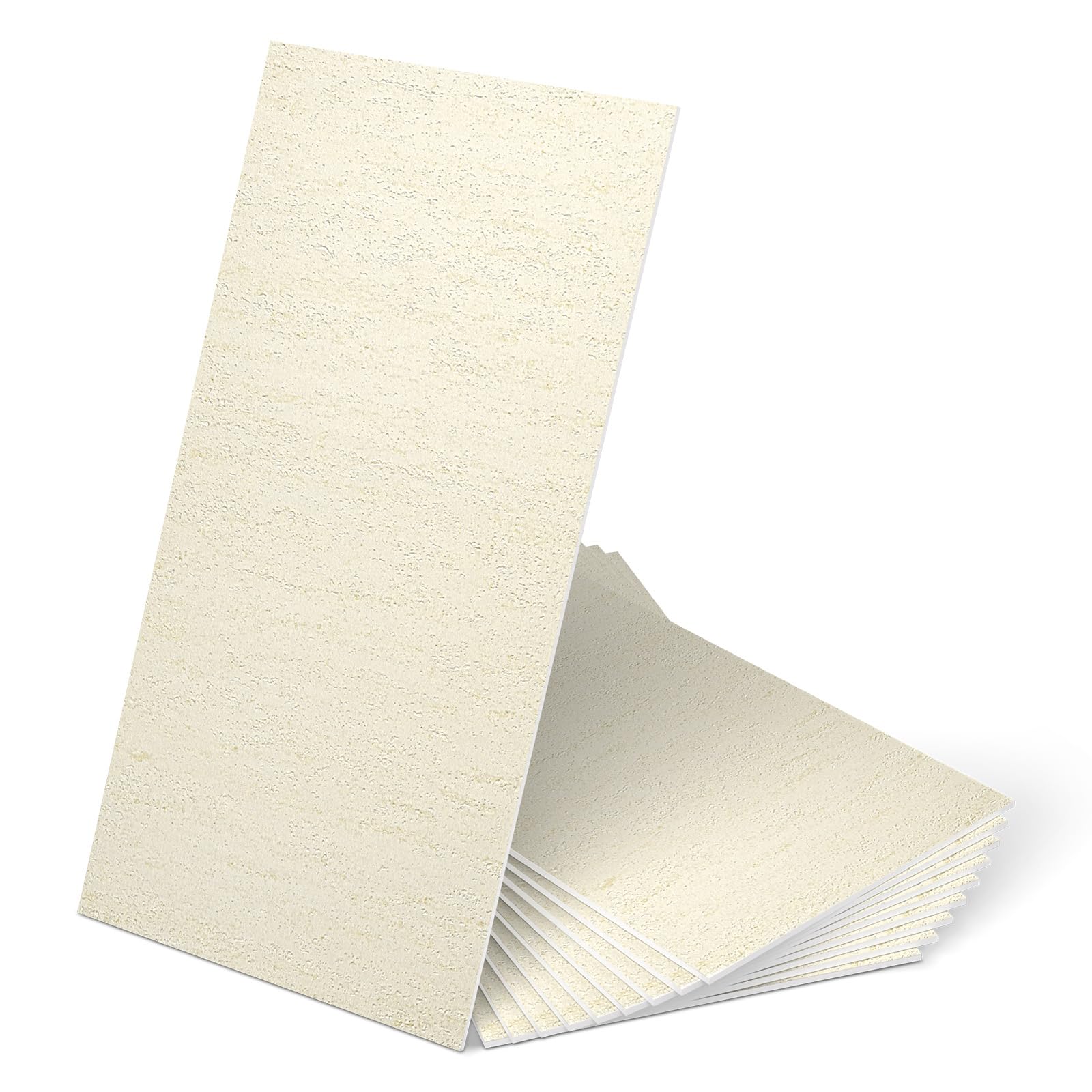 WADILE Paneles de pared de hormigón para despegar y pegar, 30 cm x 59,9 cm, revestimiento de pared de cemento sintético de PVC para decoración de paredes interiores, paneles de pared flexibles