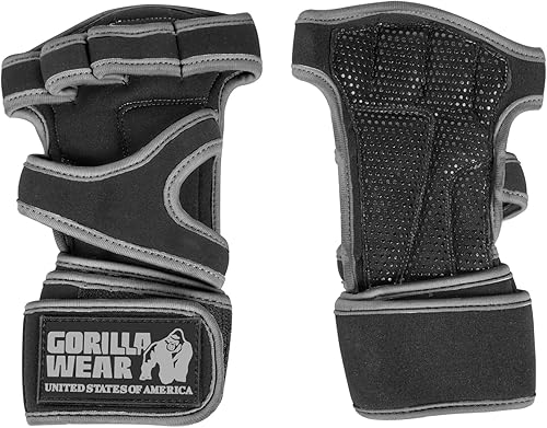 GORILLA WEAR Guantes de entrenamiento Yuma - Negro/Gris S