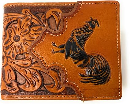 mens floral wallet