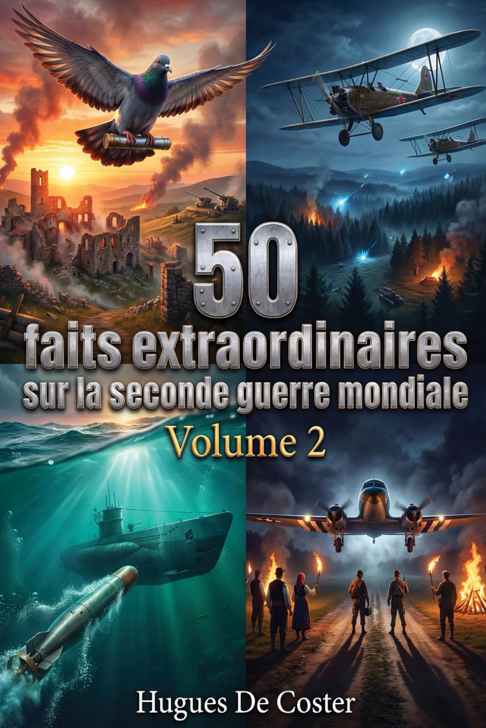 50 faits extraordinaires sur la seconde guerre mondiale Volume 2: Histoires insolites, missions secrètes et récits méconnus du plus grand conflit de l'Histoire