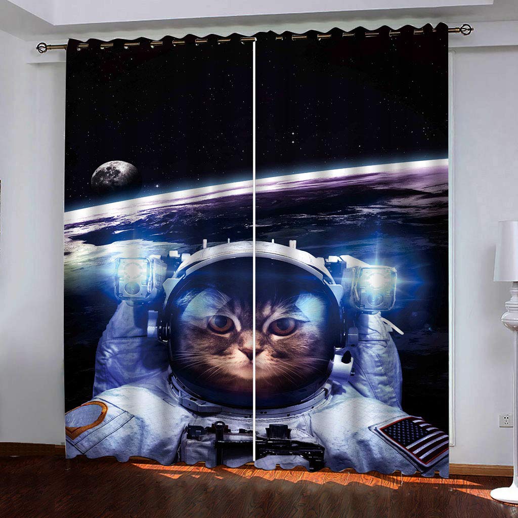 Rideau thermique anti-chaleur et froid 132x175 cm pour réguler le salon toute l'année