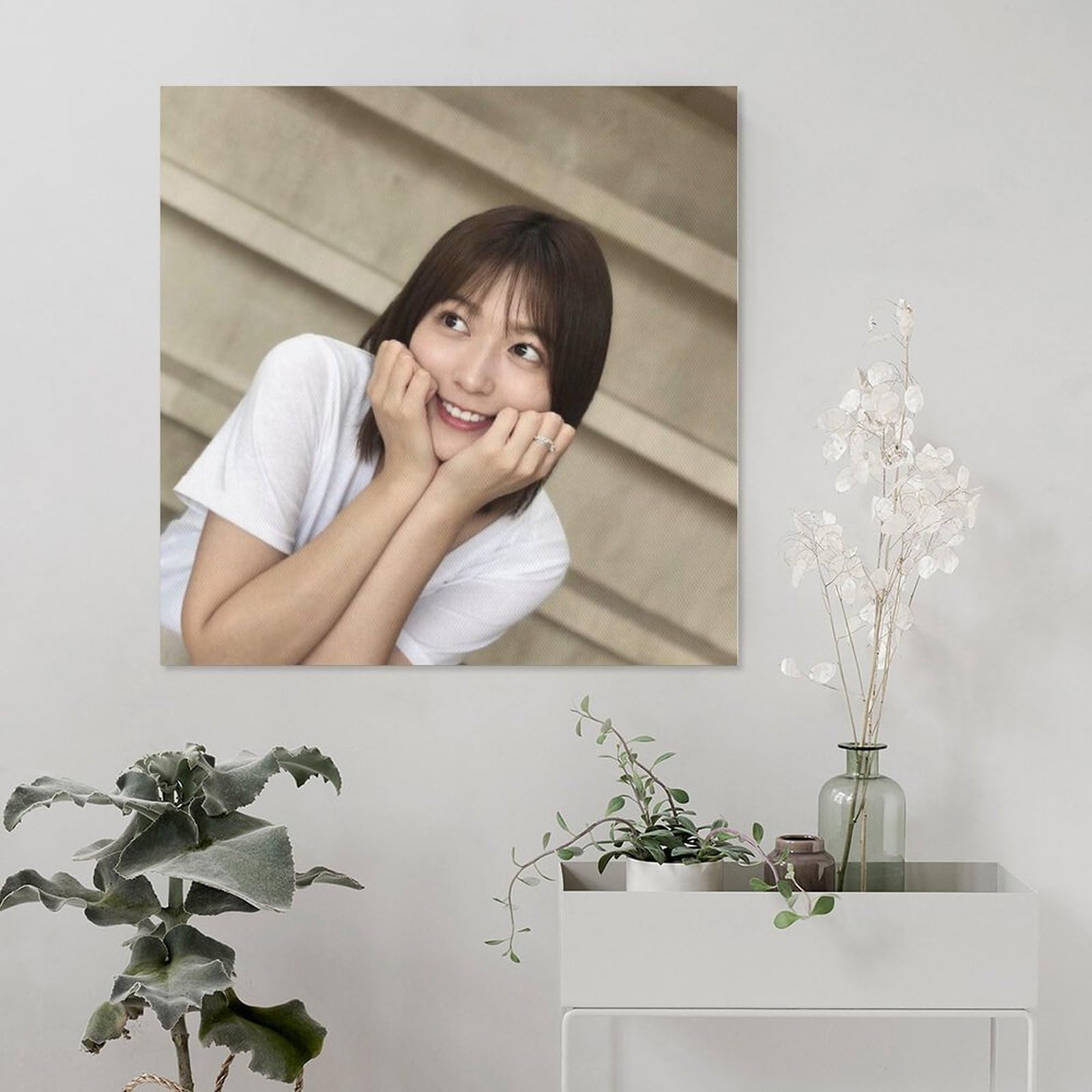 Amazon.co.jp: 阿部華也子水着セクシー写真ポスター壁飾り キャンバス
