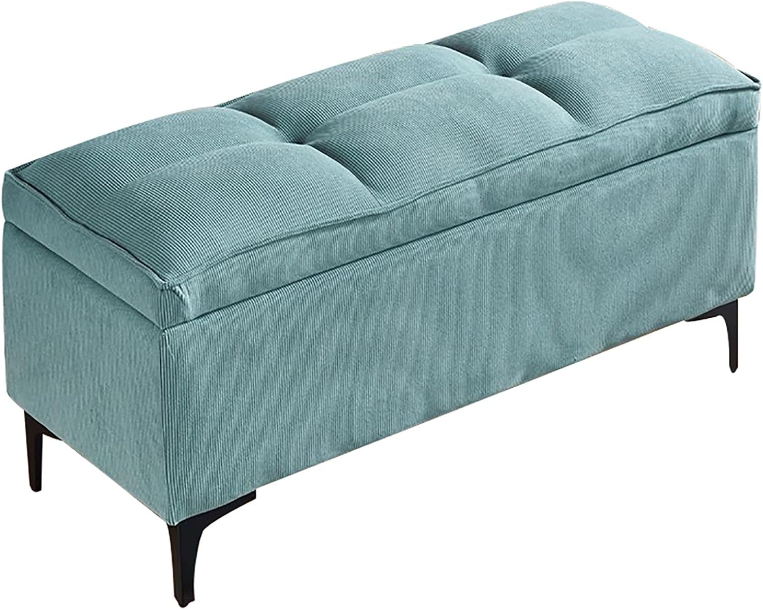 Benches Garden Bench Outdoor Patio Seating Backless Park Chair Lawn Path Slatted Seats,Corduroy Storage Benches, Entryway Bench, End of Bed Storage Bench, for Bedroom, Cloakroom, Living Room