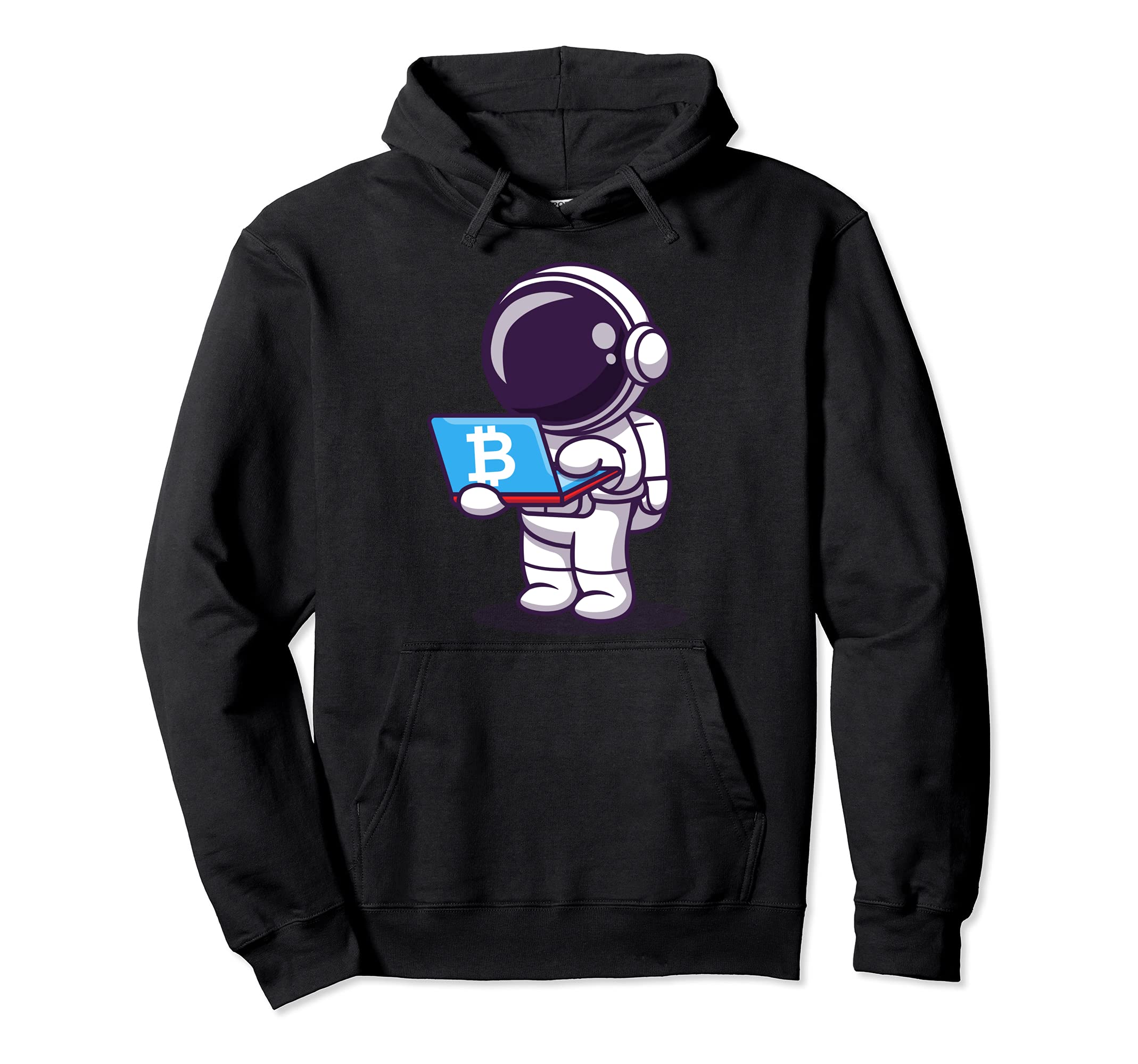 Astronaut Buying Ticket To The Moon With Btc Bitcoin Pullover | Desertcart  Bermuda