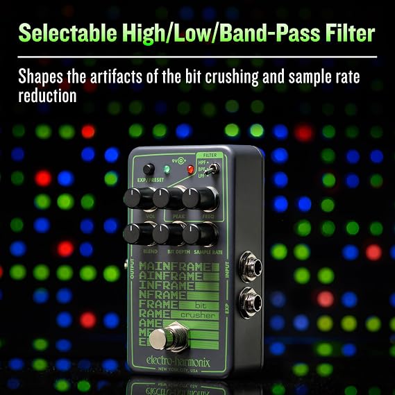Electro-Harmonix Mainframe Bit Crusher Pedal