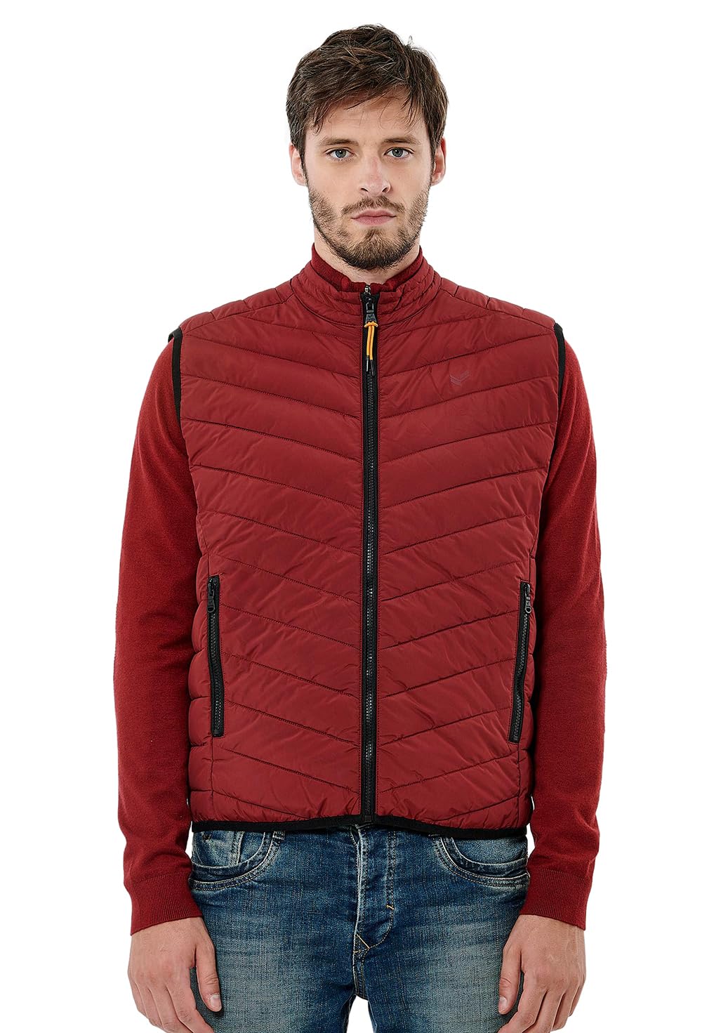Kaporal Doudoune Sans Manches Sona Homme - Veste Matelassée Noire Coupe Regular Taille XL