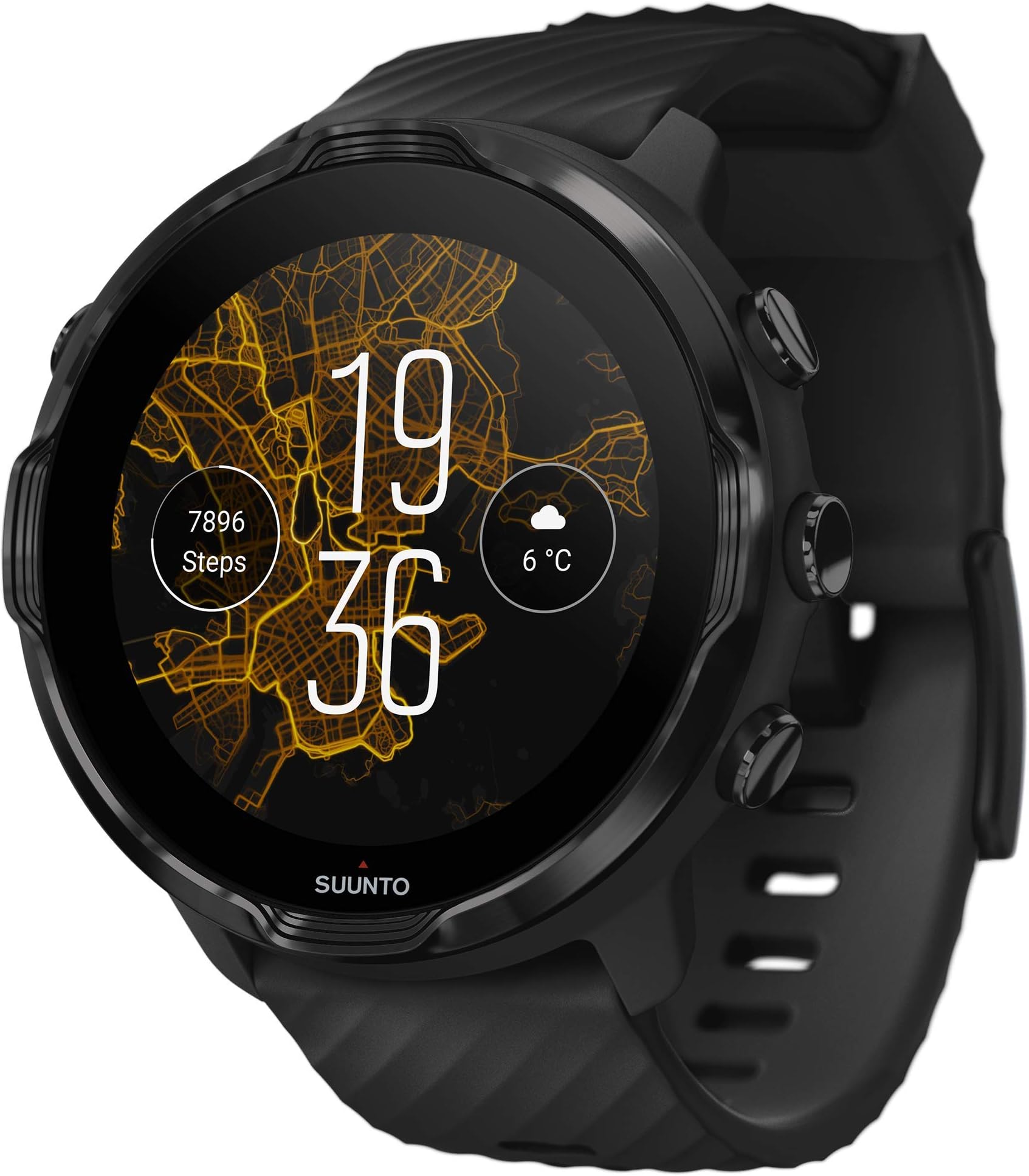 SUUNTO 7 GPS Sports Smart Watch, Black