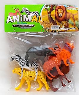 Generic Animal Wild Life Model 6pcs +3Y