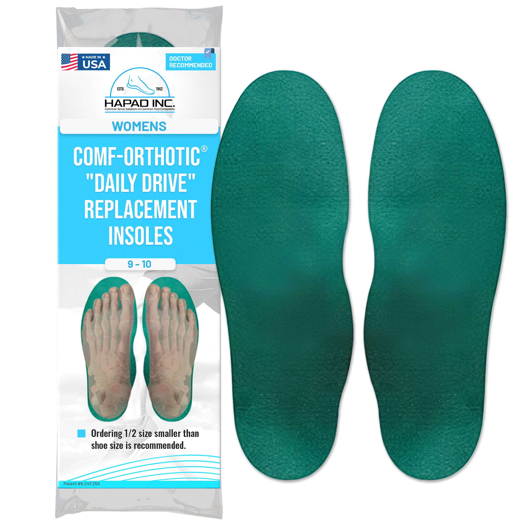 矯正用品・補助ベルト WalkQ+ INSOLE JOY FOOT Amazon.com: DSS Hapad Comf-Orthotic Sports Replacement Insoles