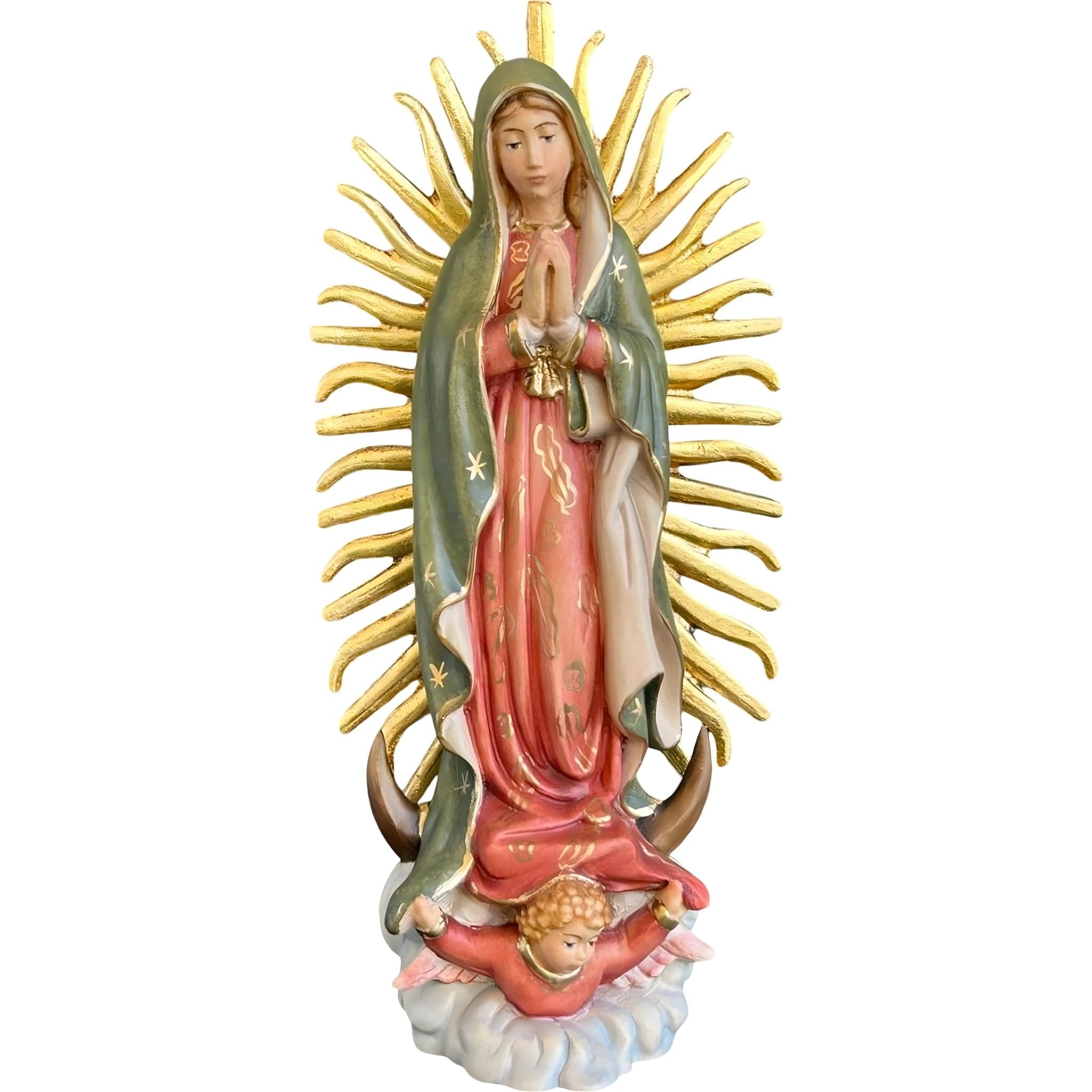 Our Lady of Guadalupe in wood