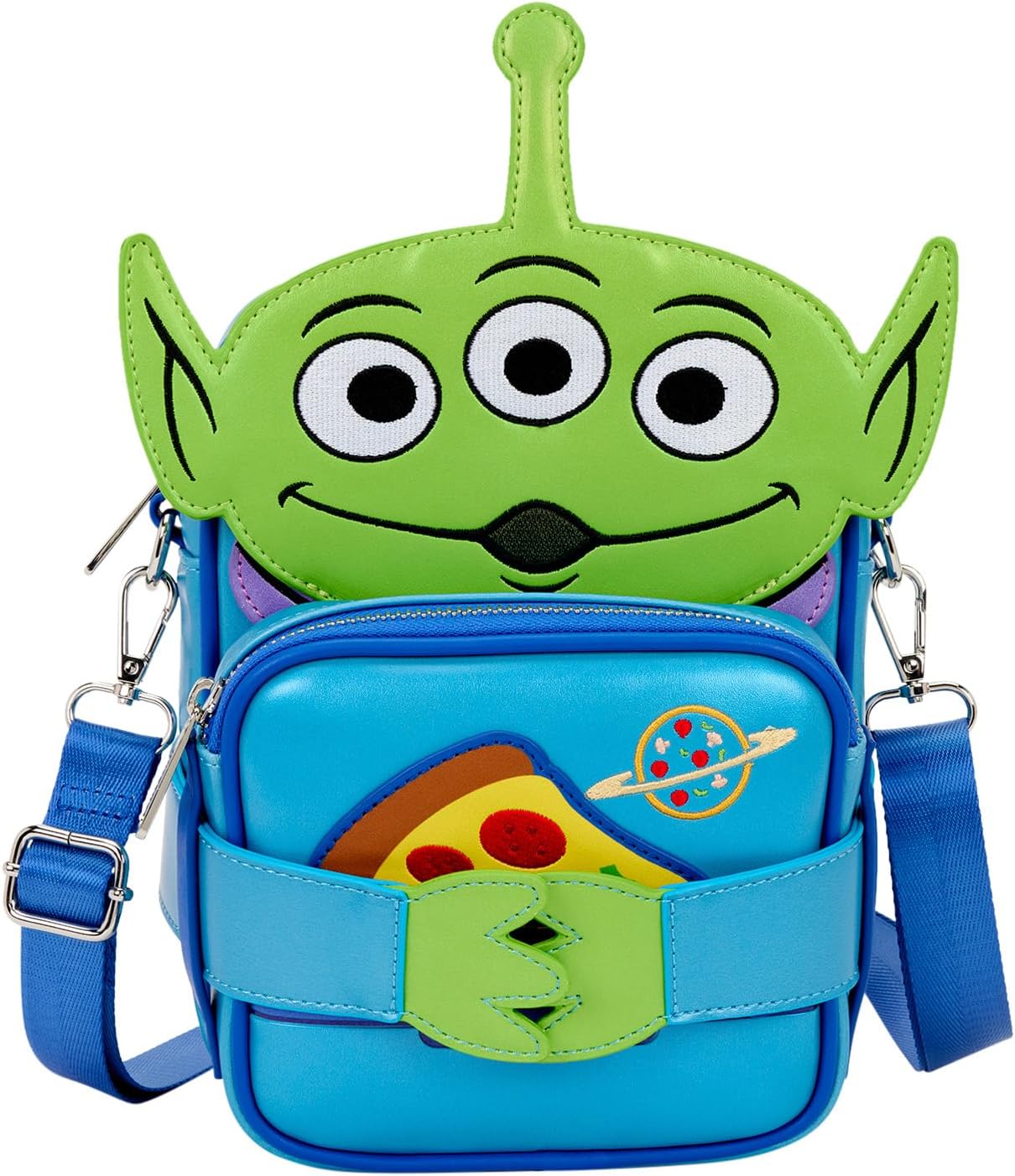 Loungefly Pixar Toy Story 30Th Anniversary Aliens Crossbuddies Crossbody Bag