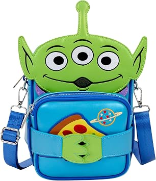 Loungefly Pixar Toy Story 30Th Anniversary Aliens Crossbuddies Crossbody Bag