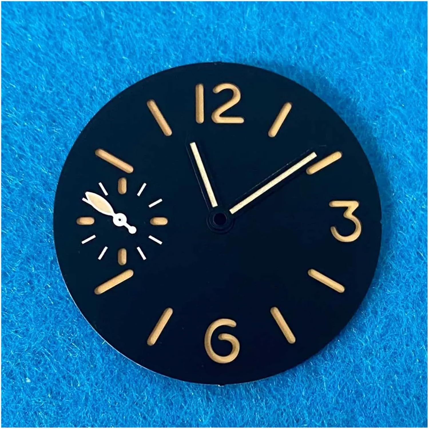 1.36in 34.5mm Luminous Watch Dial ETA6497 ST3600 Faces Hands Movement Replacement Parts