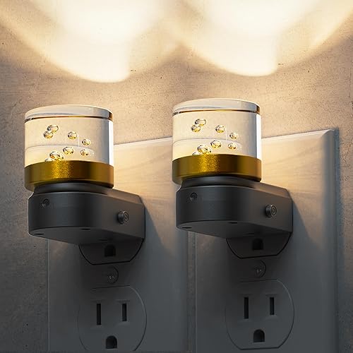 Miniatura 18 de L LOHAS LED Luz Nocturna, Luces Nocturnas Enchufables a la Pared con Cambio de 10 Colores RGB, Luz Nocturna Enchufable a la Pared, Sensor de RGB