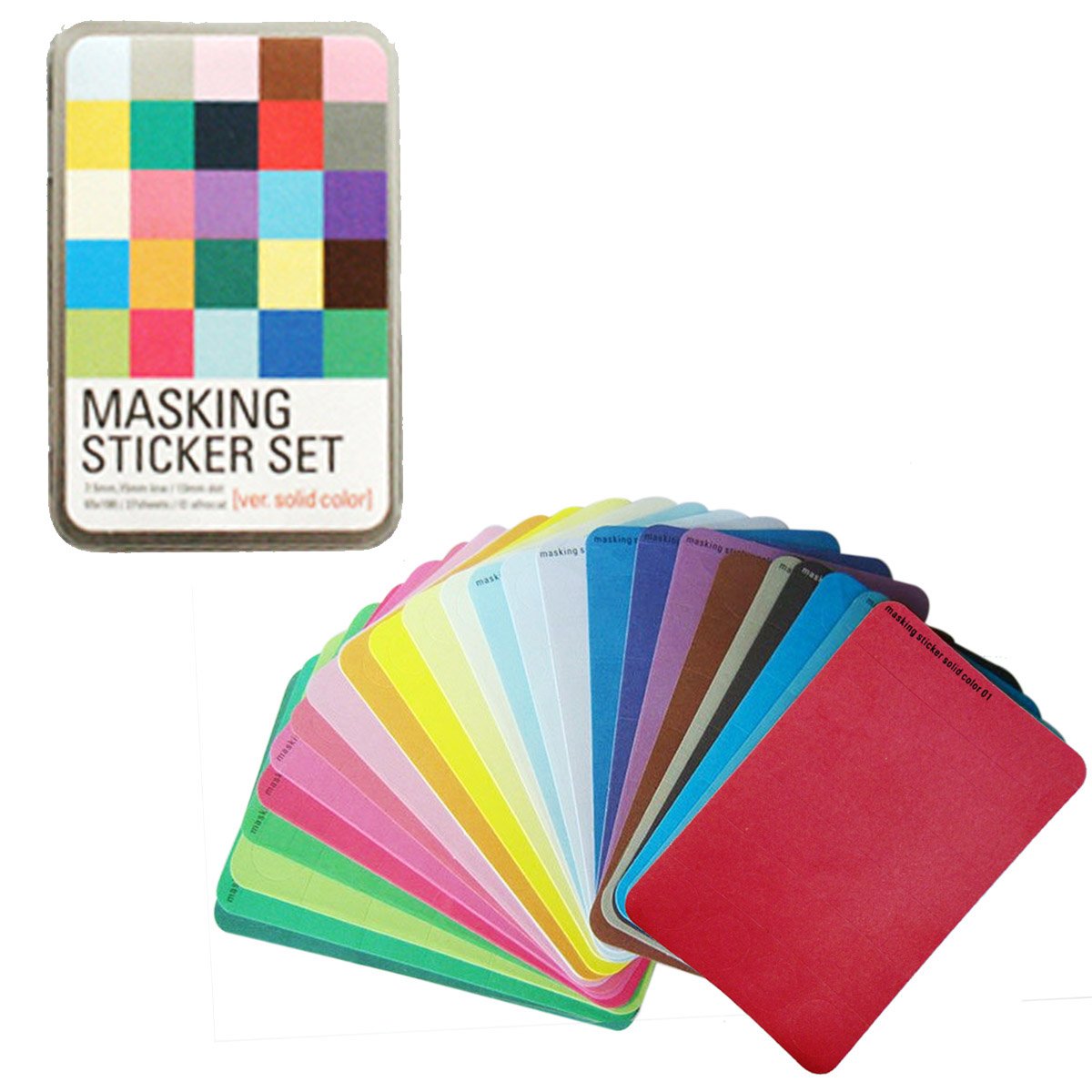 Amazon.co.jp: Wrapables 装飾パターンマスキングステッカーセット（3