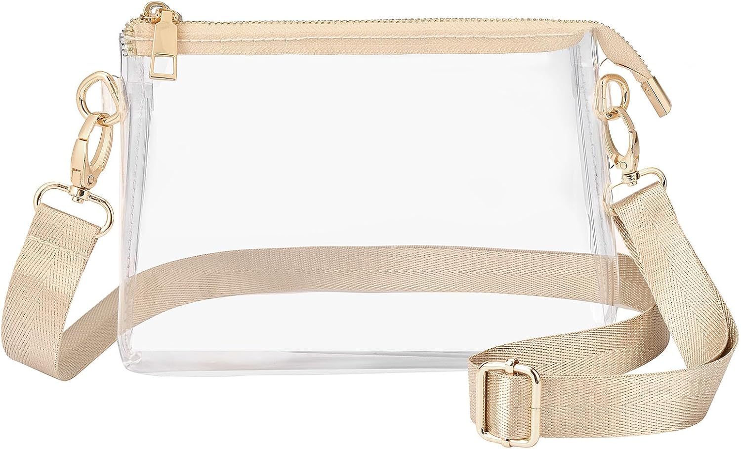 Clear Purse for Women - Stadium Approved Crossbody Bag, Small Stadium Bag for Concerts & Sports Events - Image 7
