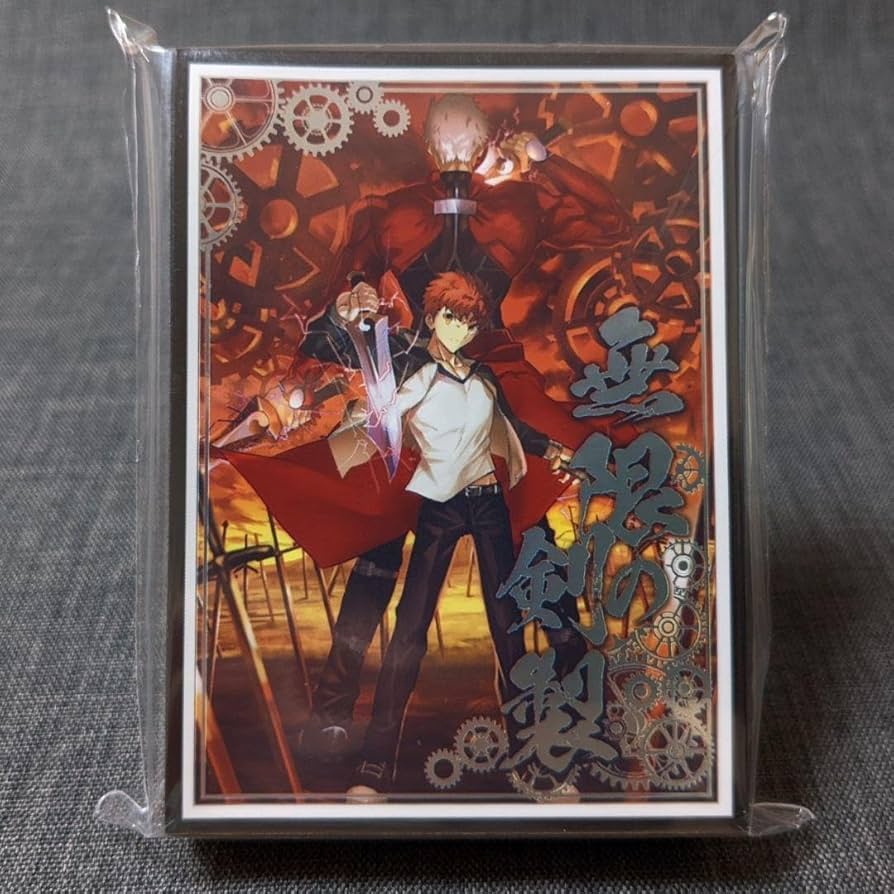 衛宮士郎　エミヤ　アーチャー　スリーブ Amazon | スリーブ Fate FGO UBW 衛宮士郎 エミヤ アーチャー 初版