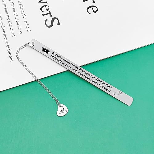 Miniatura 5 de Marcapáginas de agradecimiento para enfermera, preceptor, regalo de agradecimiento para enfermera, preceptor, instructor de enfermería, regalos para