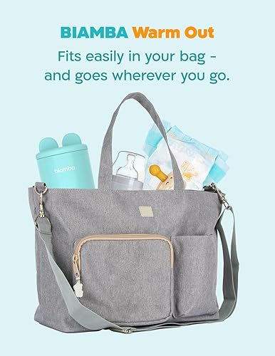 Miniatura 5 de Calentador de biberones portátil Warm Out para viajes, calentador de biberones pequeño y compacto sobre la marcha, 4 temperaturas de calentamiento