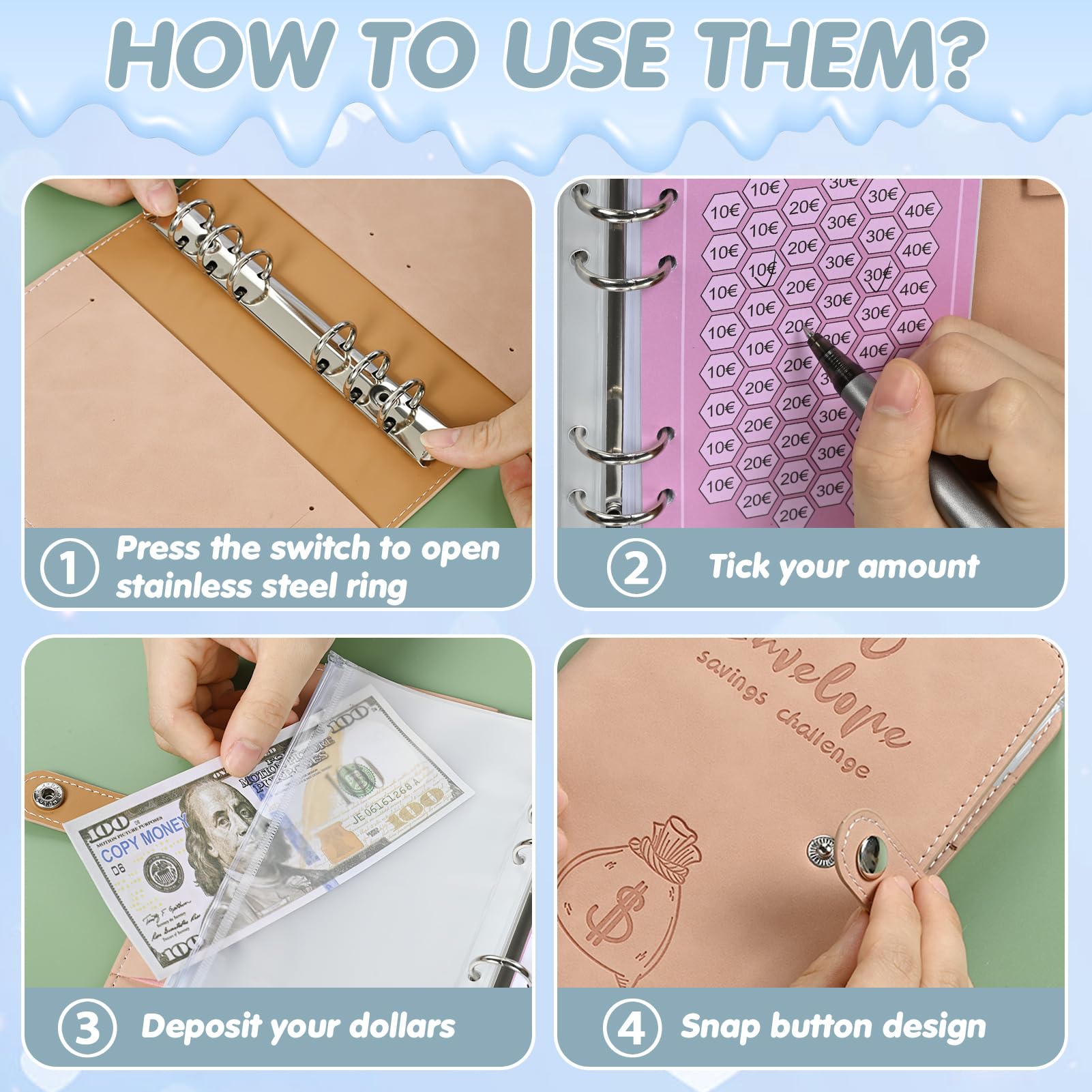 Budget Planner Budget Binder A6 – Agenda Budgétaire Pour économiser De L'argent, Planificateur Budgétaire, Méthode D'enveloppe, Planificateur Financier, Classeur, Carnet Financier