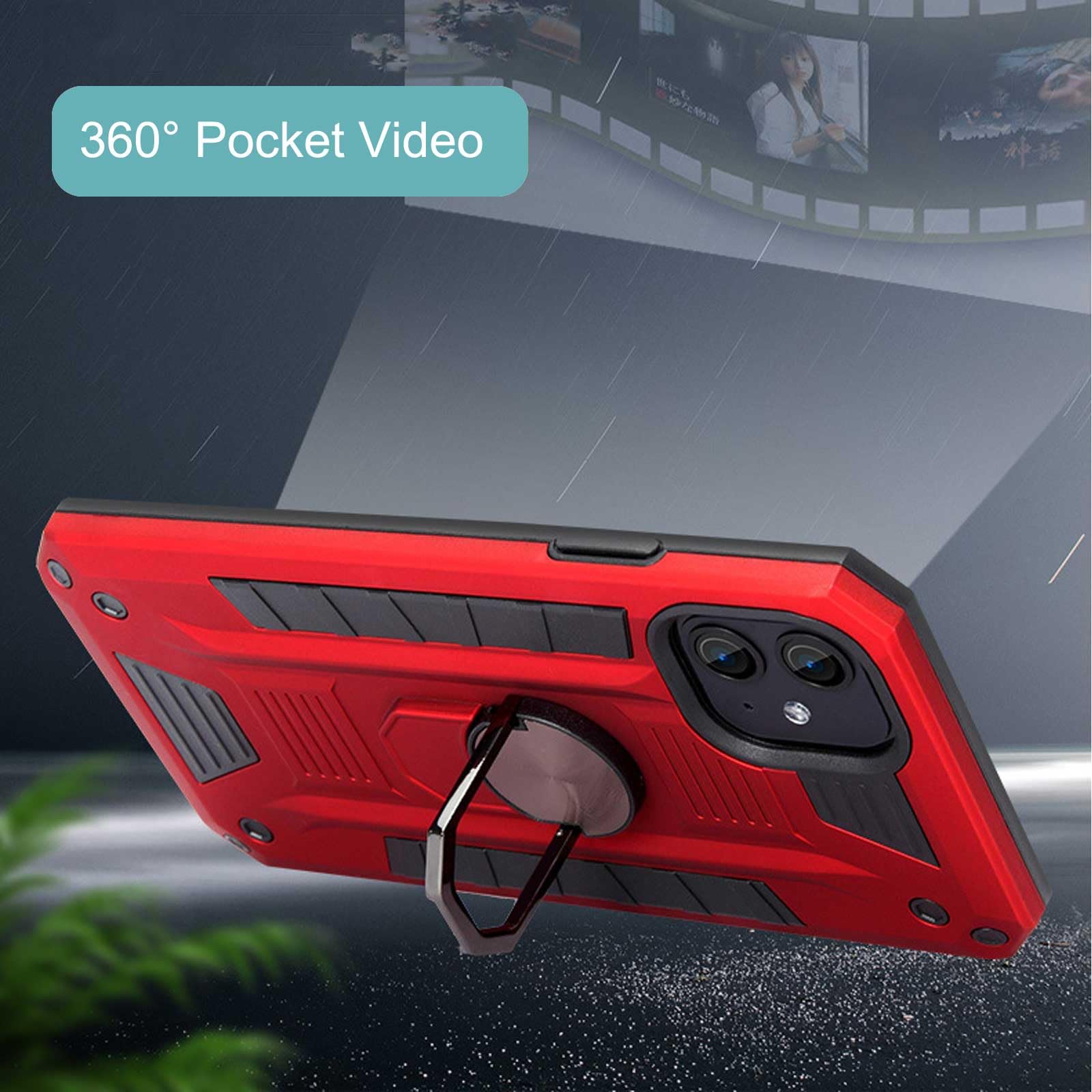 Handyhülle + 2x Schutzglas Für ZTE Blade V60 Vita – Stoßfeste TPU-Hülle Mit Erhöhten Rändern