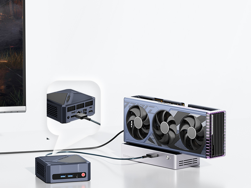 Amazon.com: origimagic A1 Mini PC Oculink, Ryzen 7 7840HS (Beat