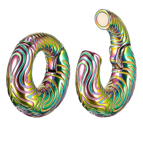 PUNKYOUTH 0g(8mm) Stainless Steel Ear Hanger Weight for Stretching Ear