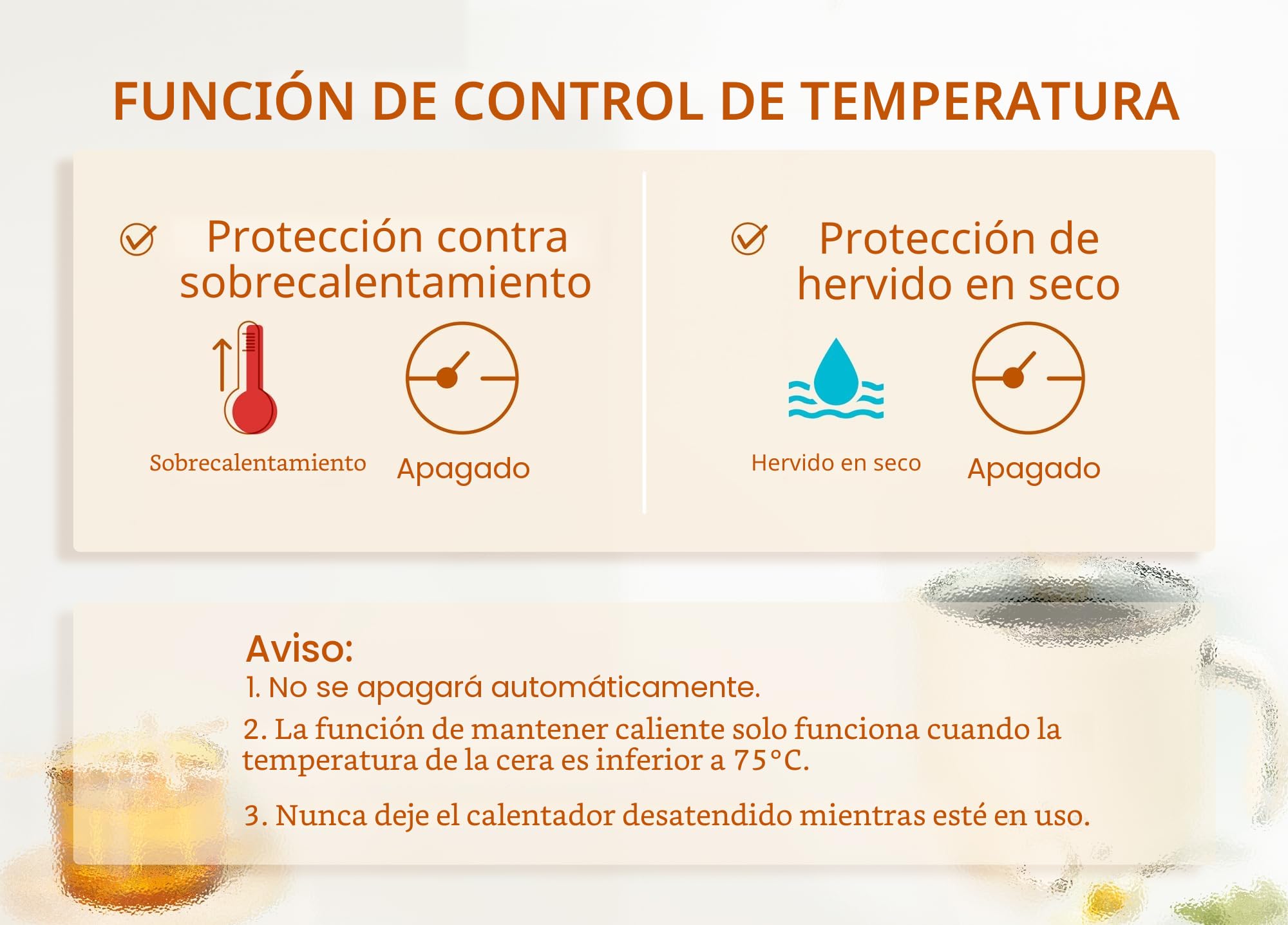 JULWHISPER Derretidor de cera para hacer velas, 1.8 L, con boquilla de vertido, kit de fabricación de velas para adultos incluido: mechas, calcomanías de mecha-Enchufe UE