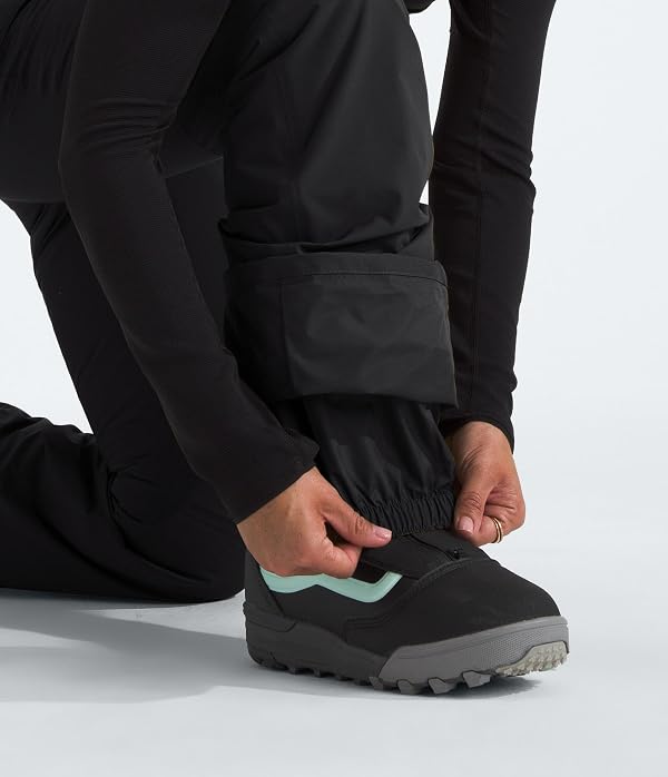 The North Face Women's Freedom Insulated Bib (Standard & Plus Size) - Waterproof Ski & Snowboard Overalls, Mesh Venting, TNF Black-NPF, Large Long by The North Face - Image 6