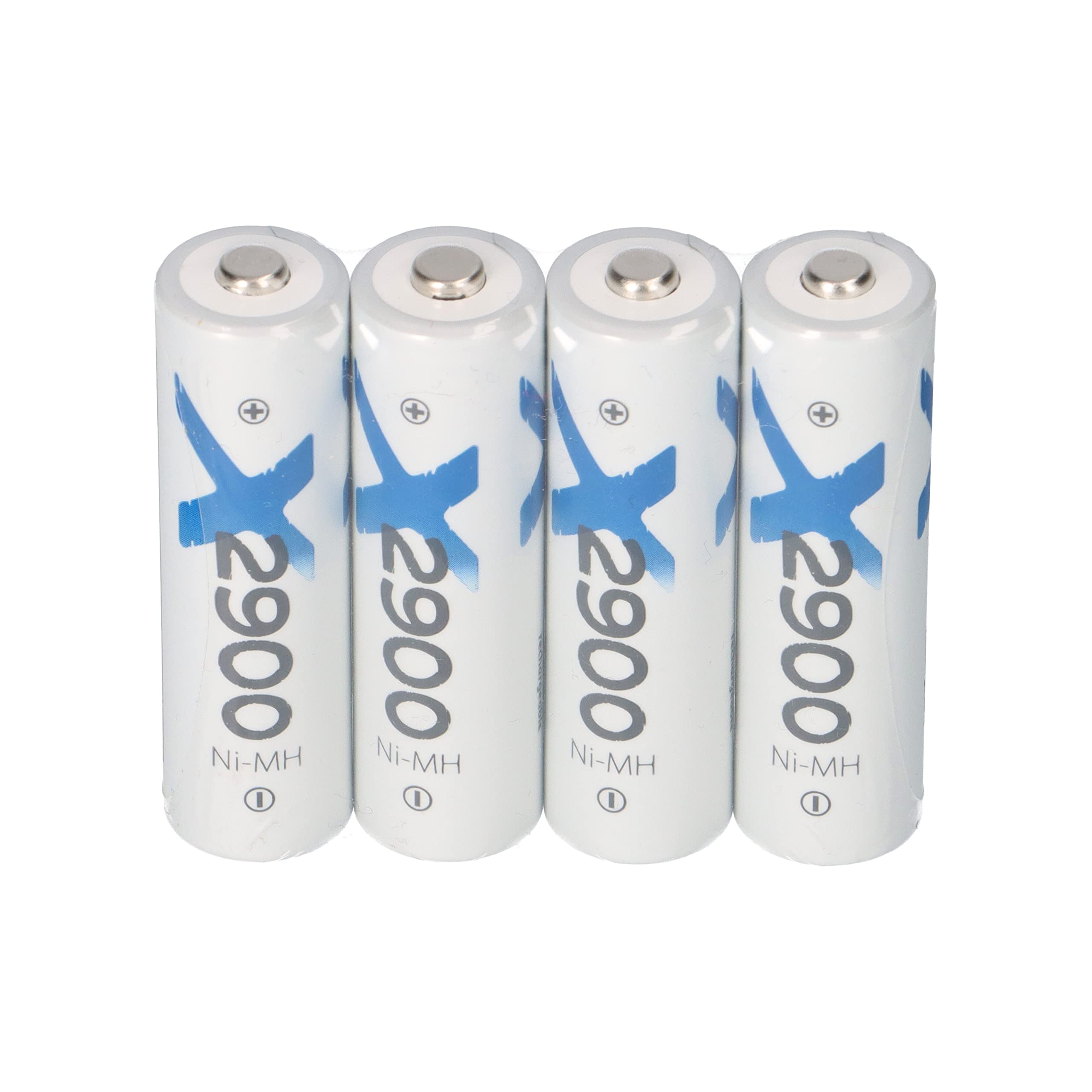 20 pilas tipo 2900 mAh 1,2 V NiMH Mignon AA | pilas recargables de alta capacidad | baja autodescarga | ideal para flash, Wii y Xbox Controller (20 x AA)