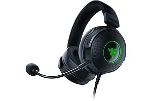 Kraken V3 HyperSense: Haptic Feedback Gaming Headset for PC