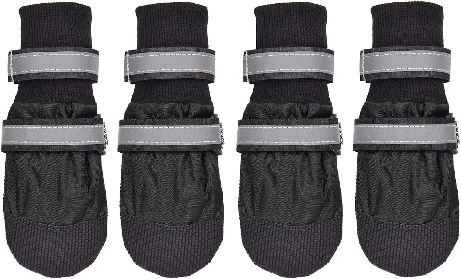 Hipaw Nonslip Dog Boots Water Resisitant Paw Protector for Medium Large Dog