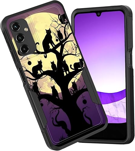 Funda para Galaxy A14 5G, doble capa híbrida resistente a prueba de golpes, policarbonato duro, silicona suave, TPU, funda protectora para Samsung