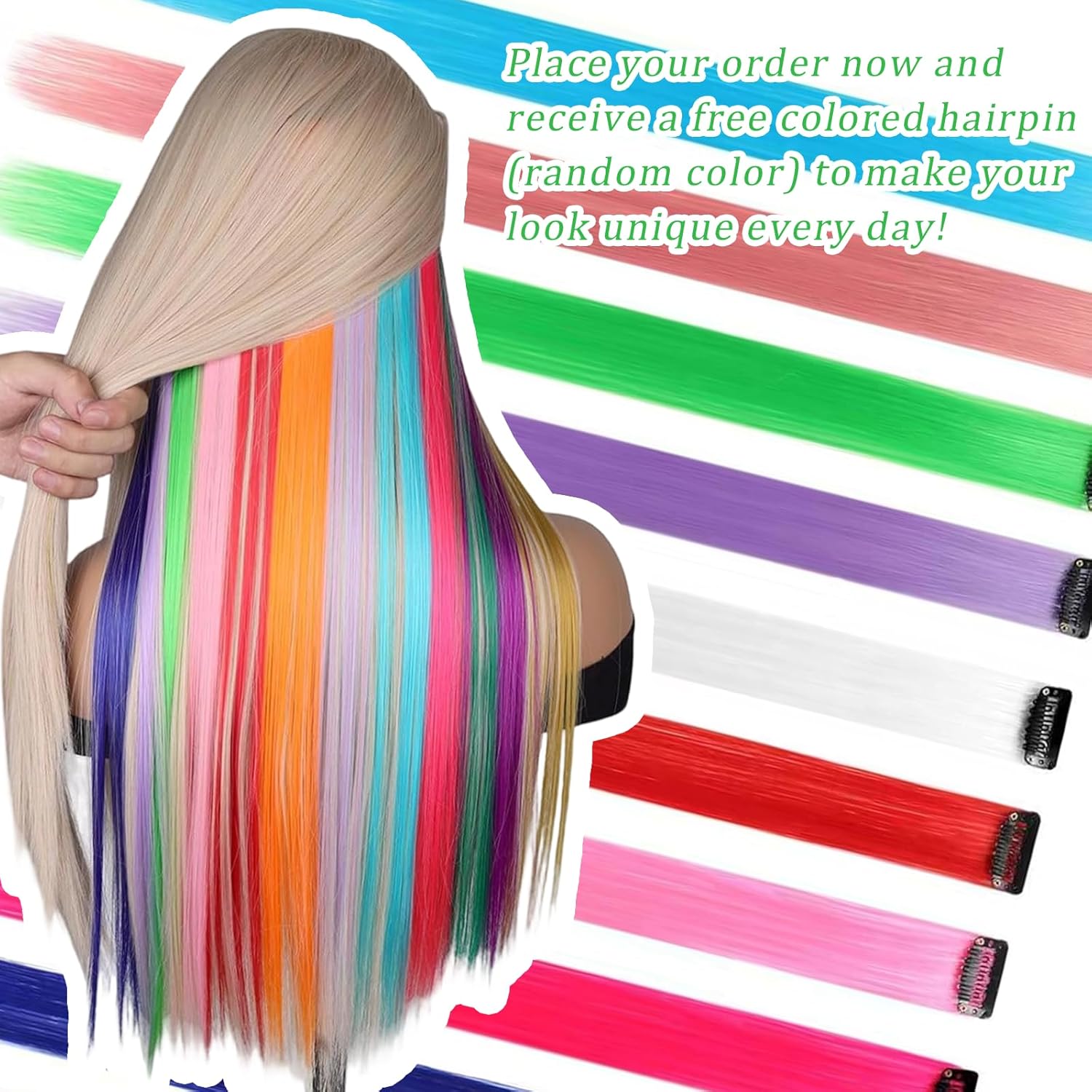 Curly Hair Extensions 6PCS Invisible Weft Curly Hair Extensions Clip ins 12inch Short Curly Wavy Black Brown Hair Pieces Synthesis Natural for Women Daily Use-Black Brown - Image 7