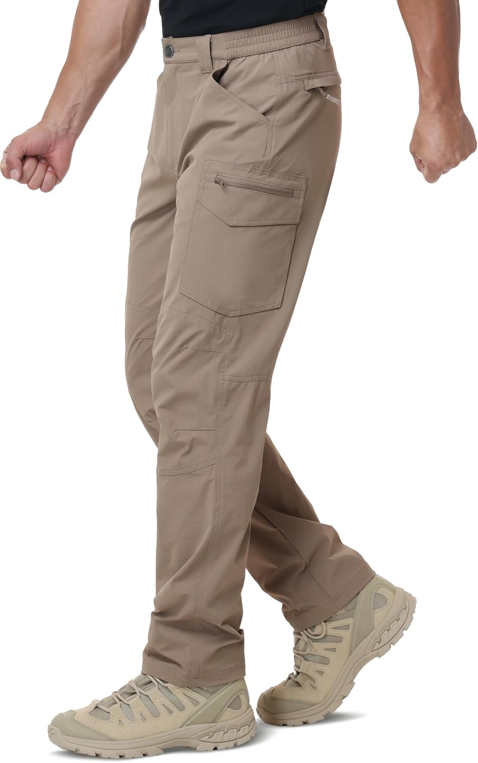 Men's Hiking Pants Lightweight Quick Dry Stretch Cargo Work Pants