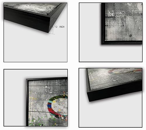 Miniatura 36 de SIXTTART Banksy - Arte de pared en lienzo para sala de estar, arte de pared de graffiti callejero para dormitorio, pintura abstracta grande, arte