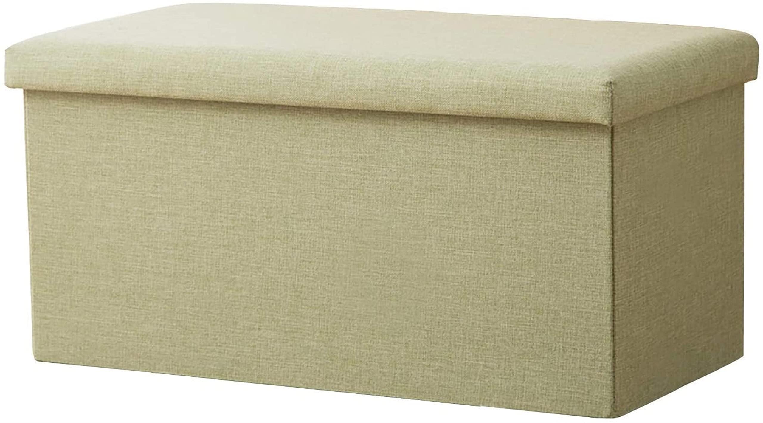 Siège/Tabouret rectangulaire coffre au design minimaliste pour entrée et salon épuré
