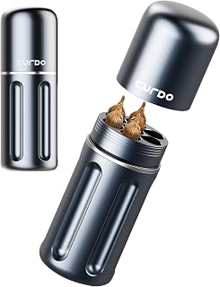 Joint Holder Smell Proof Pre Roll Holder Case, Holds 7 Pieces King Size Pre Rolled Cones, Waterproof Cigarette Storage Box, Silicone Seal Container, Portable Smoking Accessory for Travel & Unique Gift