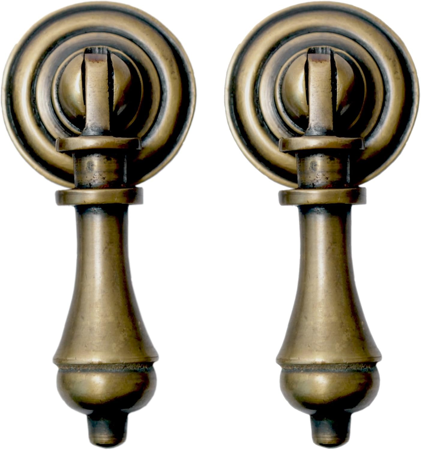 Nesha Cudgel 2 inch Tear Drop Smaller Cabinet Pulls Set of 2