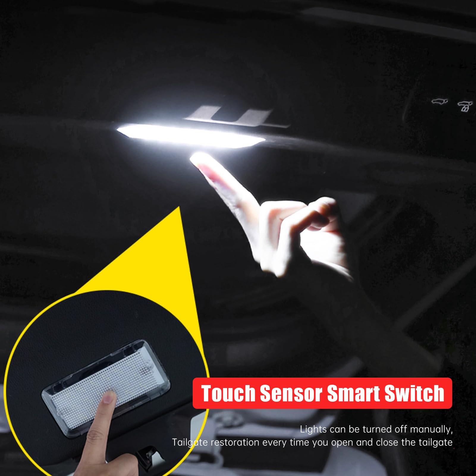 ITrims LED Cargo Light For 2024-2025 Toyota Land Cruiser Prado J250 – Trunk Ceiling Lamp, Plug & Play - View #4