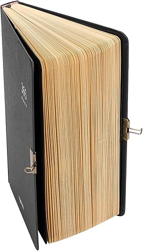 Miniatura 5 de 365 Day A5 Kraft Paper Hardcover Journals Notebook with Lock 1-Year Journal A Page A Day Daily Diary Scrapbook Numbered Blank Page Sketchbook