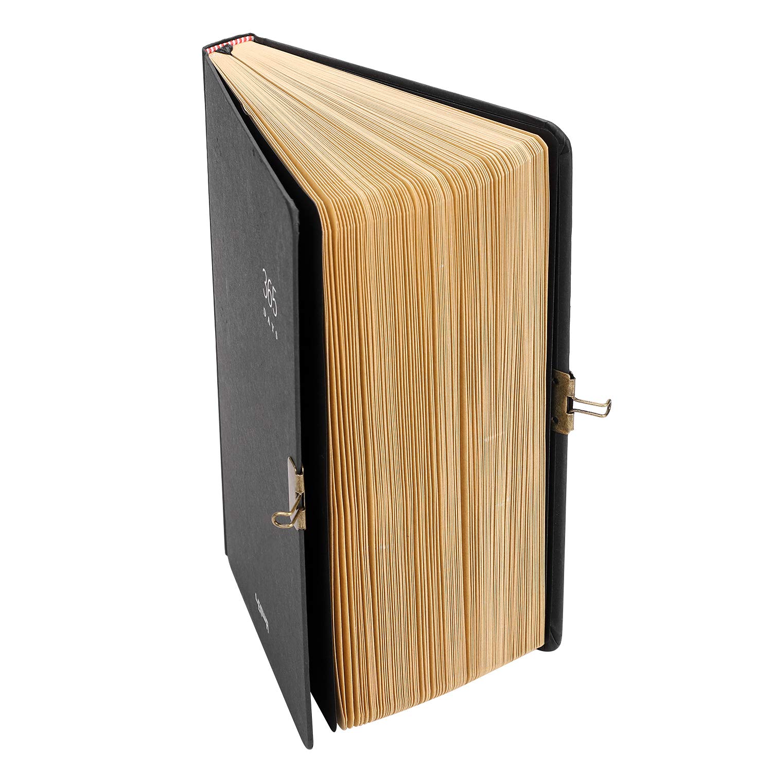 XGOPTS 365 Day A5 Kraft Paper Hardcover Journals Notebook with Lock image 5