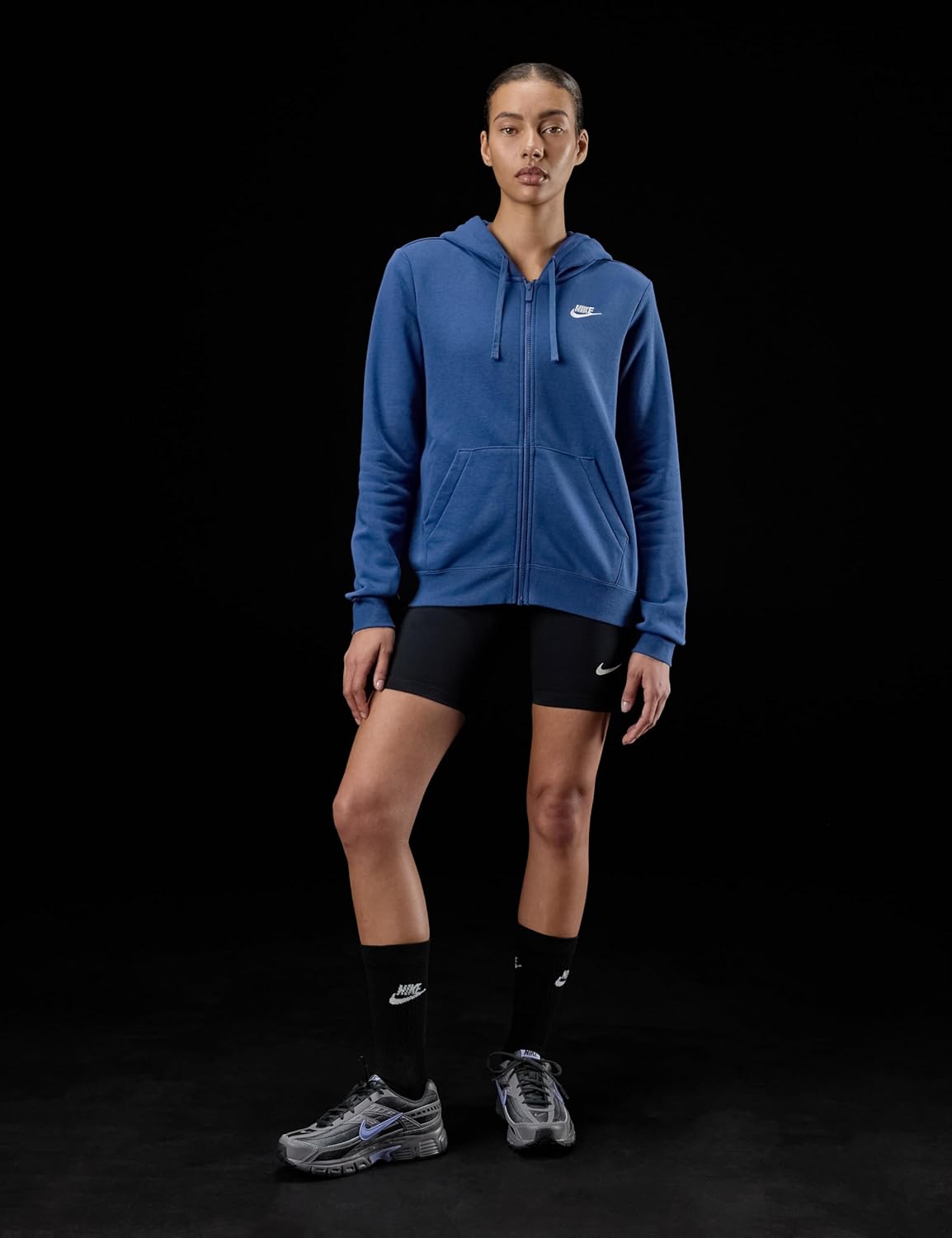 Nike Women's Sportswear Club Fleece Full-Zip Hoodie