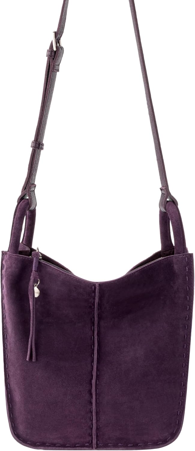 The Sak Los Feliz Crossbody Purse - Women's Leather Handbag For Everyday & Travel - Cross Body With Adjustable Shoulder Strap - Image 6