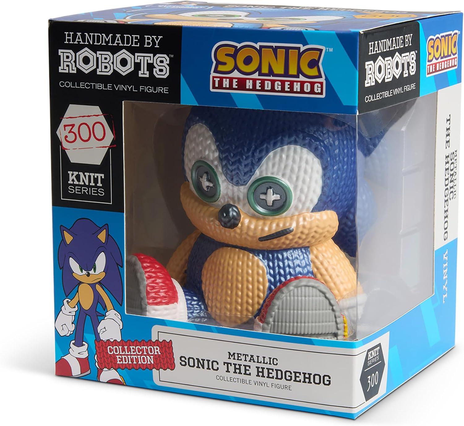 Handmade by Robots - Sonic The Hedgehog - Sonic #300 (Metallic)