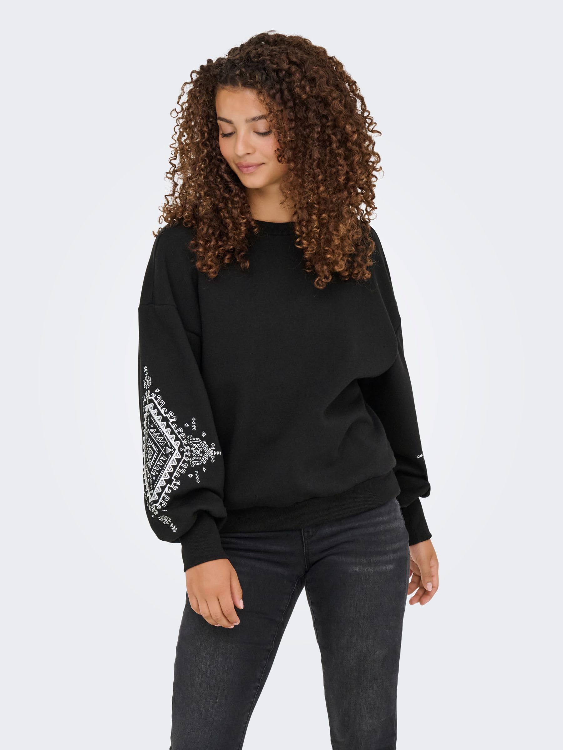 Only Onlcally L/S Print O-Neck CS Swt Onlcally L/S Print O-Neck CS Swt Mujer (Pack de 1)
