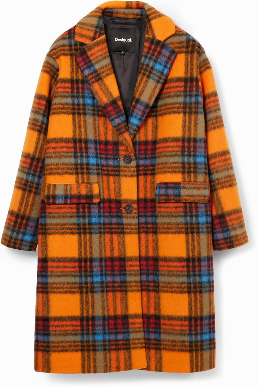 Desigual Women's Woman Woven Overcoat